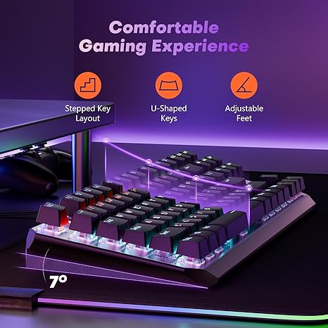 AULA F2067 TKL Mechanical Gaming Keyboard AULA F2067 TKL Mechanical Gaming Keyboard